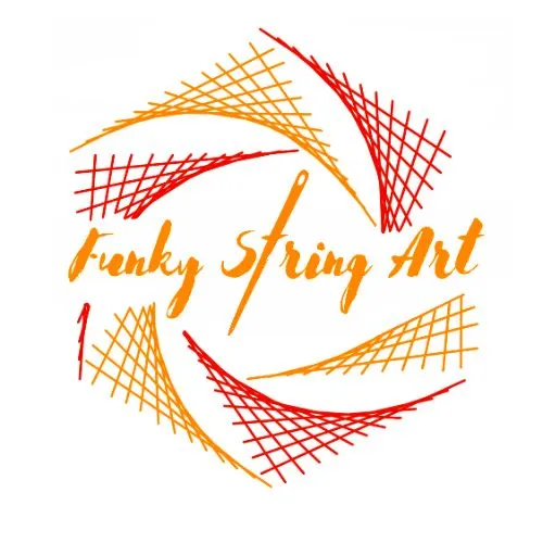 Funky String Art Logo