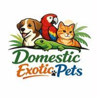 Domestic Exotic Pets Logo