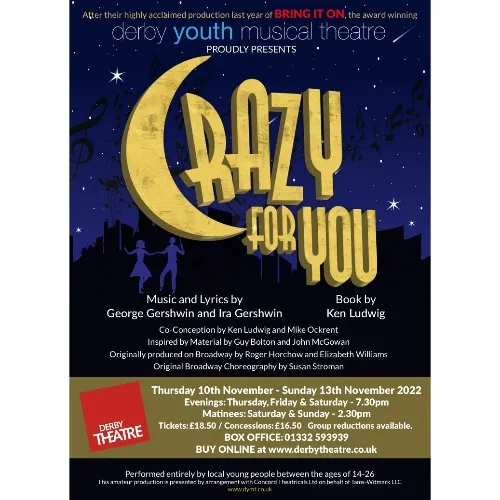 Derby Youth Musical Theatre Logo
