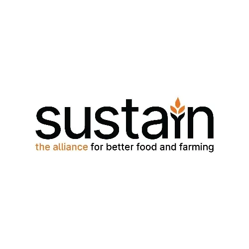 Sustain, the Alliance for better food and farming Logo