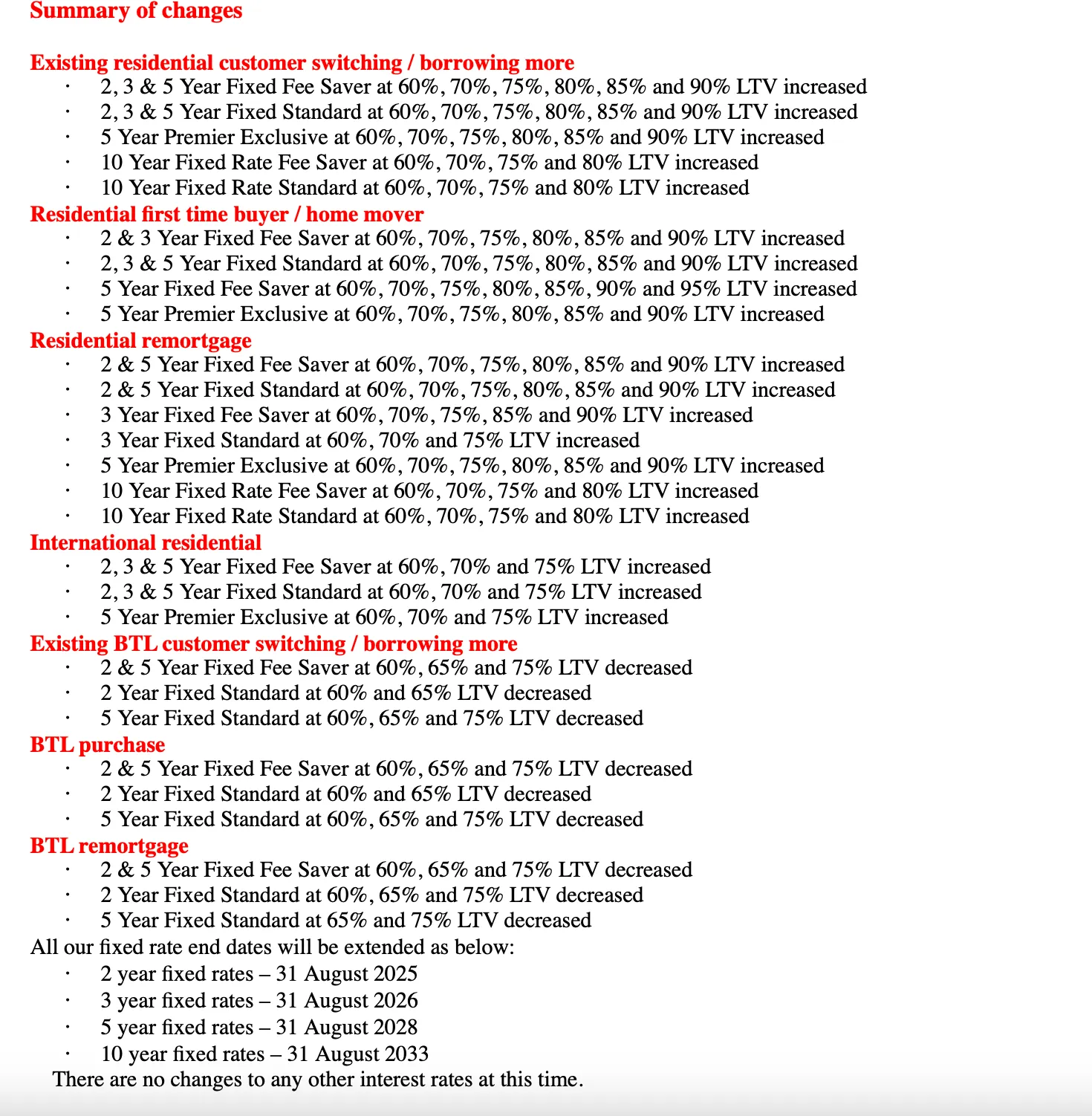 HSBC announces new rates from Wednesday Newspage BeTheStory