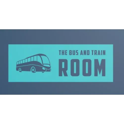 The bus and train room Logo